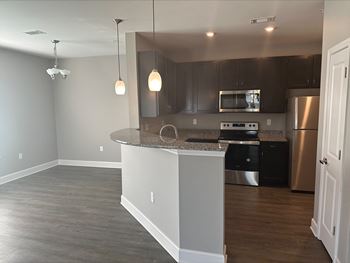 Stainless steel appliances *in select floorplans only